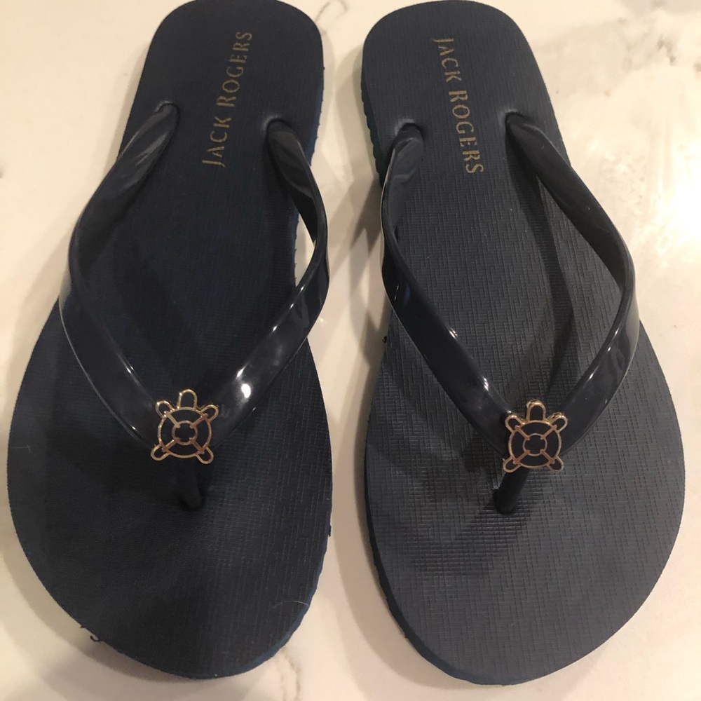 Brand new Jack Rogers flip flops